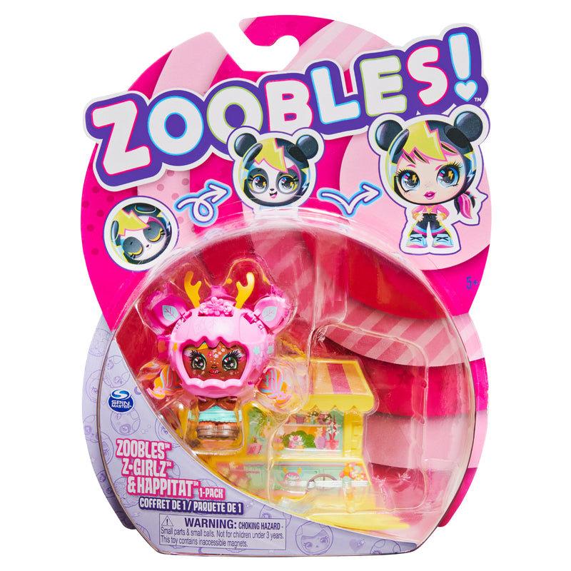 Zoobles Z-Girlz + Habitat - Deer_001