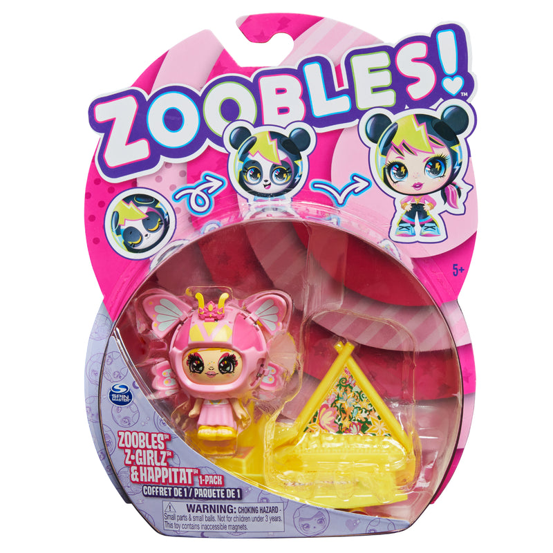 Zoobles Z-Girlz + Habitat - Butterfly_001