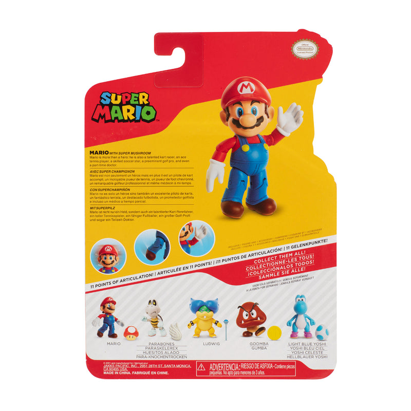 Nintendo Super Mario Figura Articulada-Mario_002
