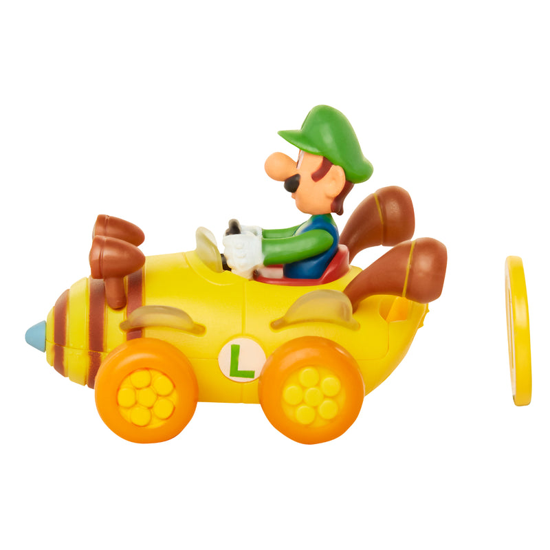 Nintendo Mario Coche Con Moneda-Luigi_006