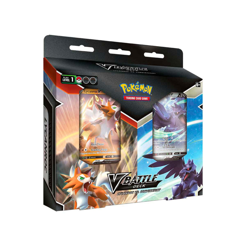 Pokémon V Battle Deck : Lycanroc V Vs Corviknight V Bundle (Español)_001