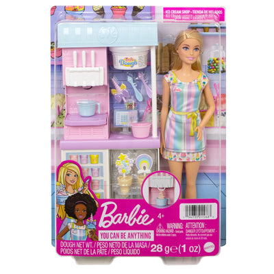 Barbie Set Heladería con Muñeca_006