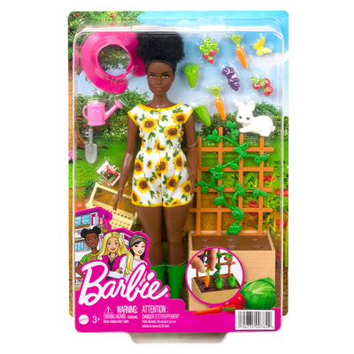 Barbie Set de Jardinería Muñeca y Mascotas_007
