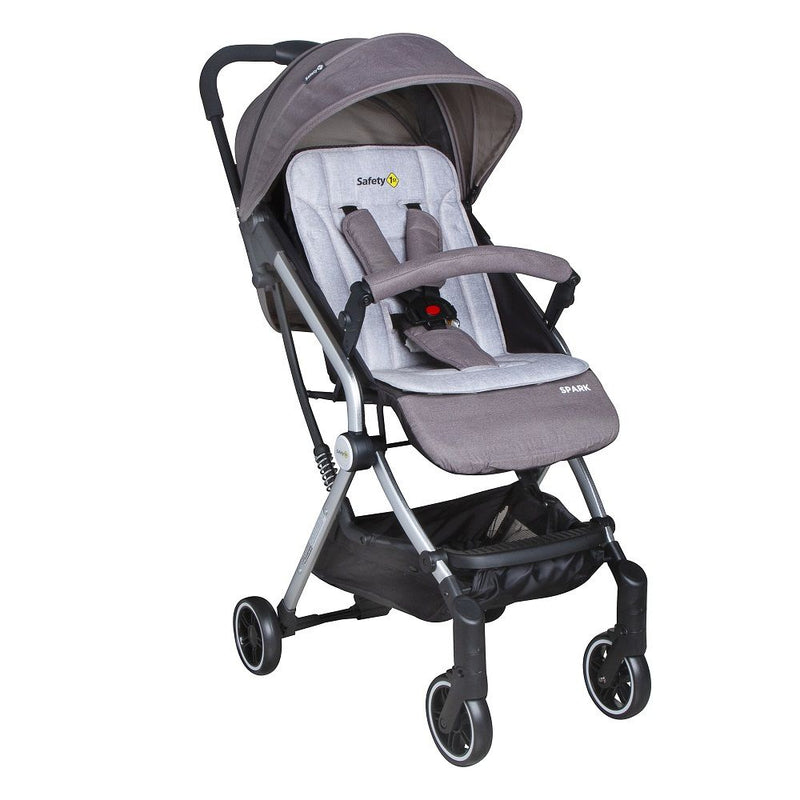Coche Paseo Spark Negro y Gris Safety_001
