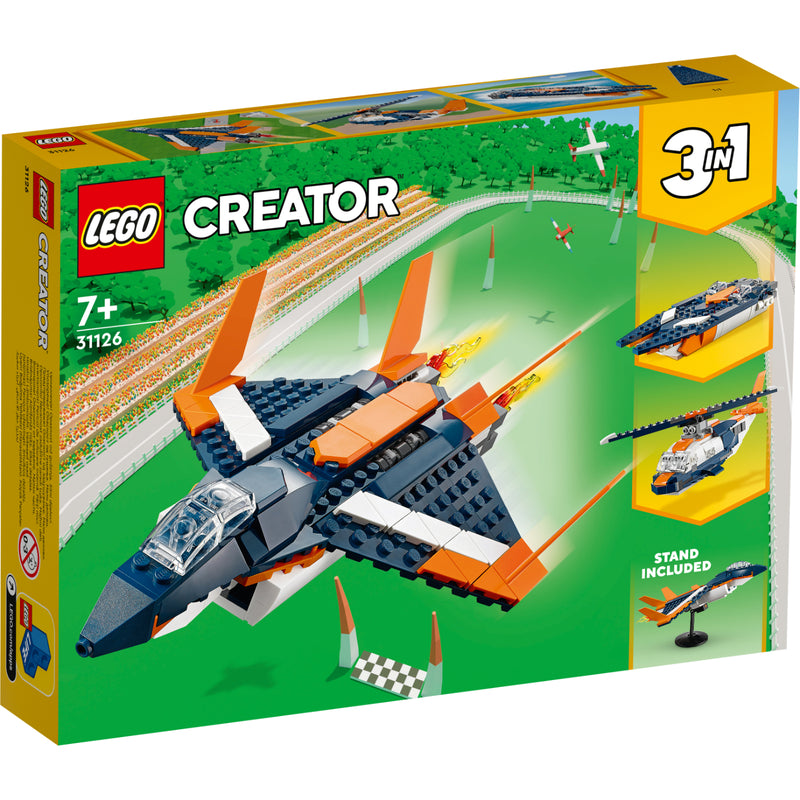 LEGO® Creator 3en1: Avión Jet Supersónico_001