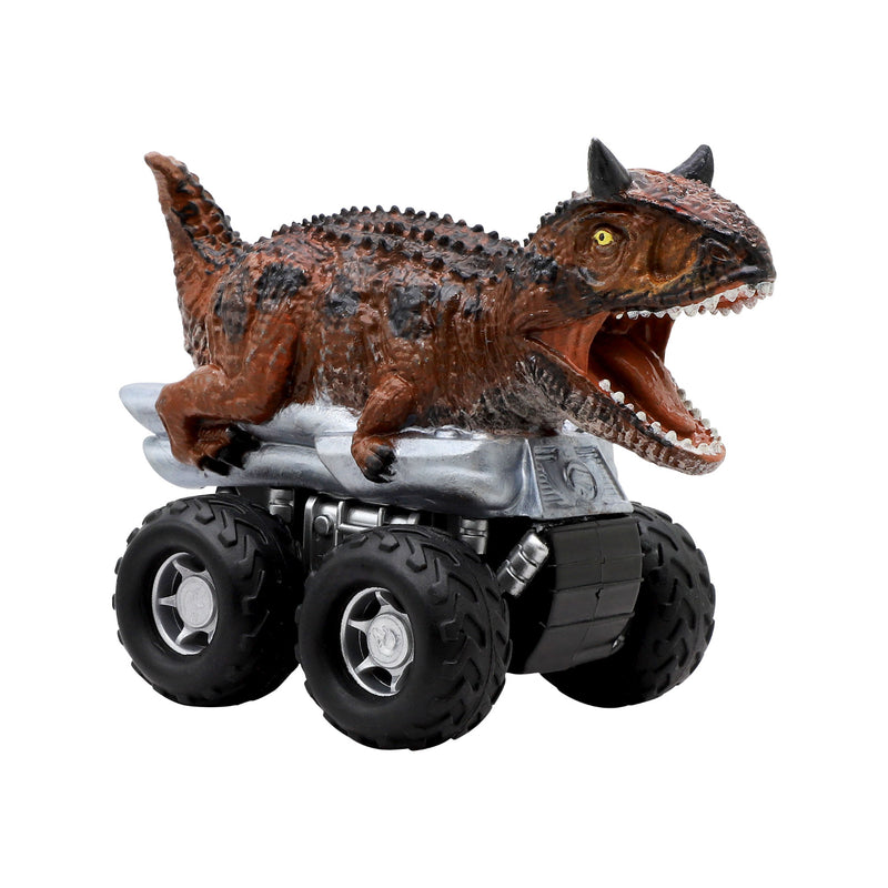 Jurassic Zoom Riders Dino Vehículo. X3 - Blue/Mosasaurus/Carnotaurus_009