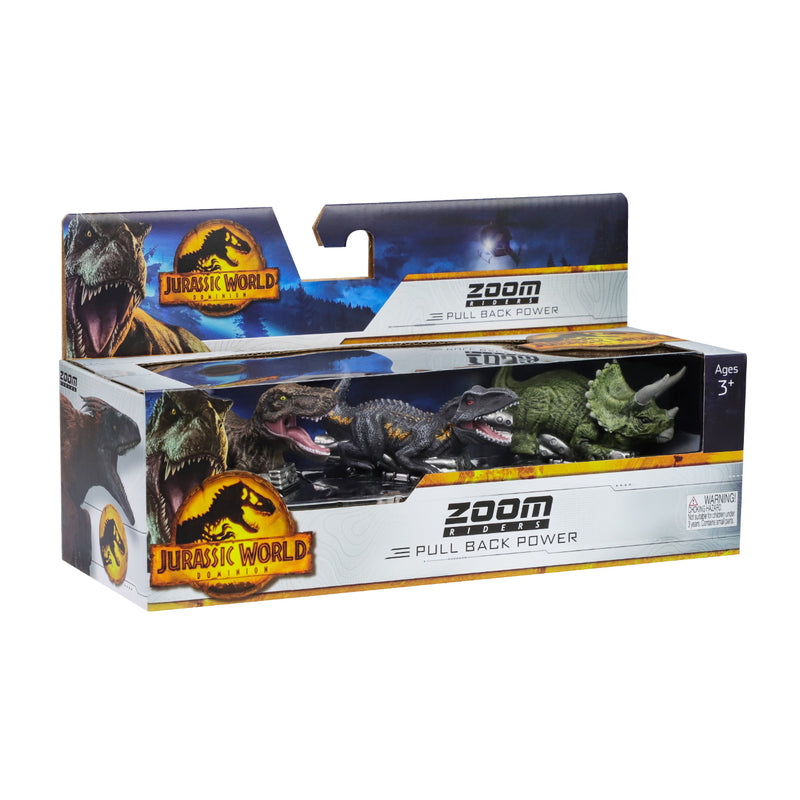 Jurassic Zoom Riders Dominion Dino Vehículo X3 Unidades_003