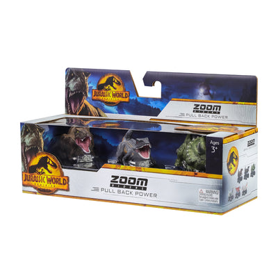 Jurassic Zoom Riders Dominion Dino Vehículo X3 Unidades_001