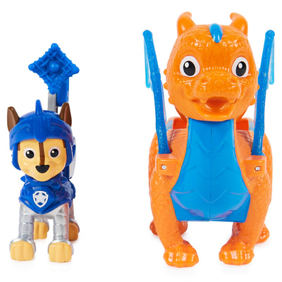 Paw Patrol Rescue Knights Cachorro y Dino -Chase-Draco_002