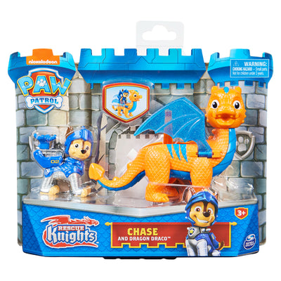 Paw Patrol Rescue Knights Cachorro y Dino -Chase-Draco_003