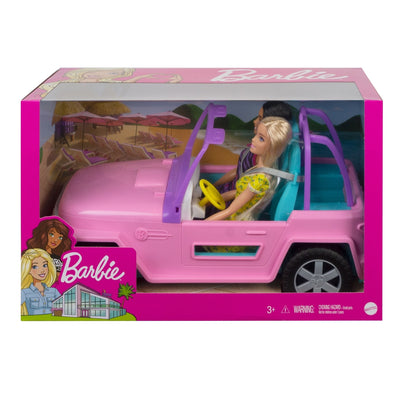 Barbie Jeep Con Muñeca y amiga_003