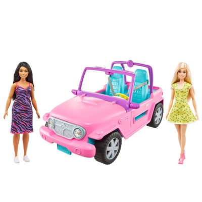 Barbie Jeep Con Muñeca y amiga_001