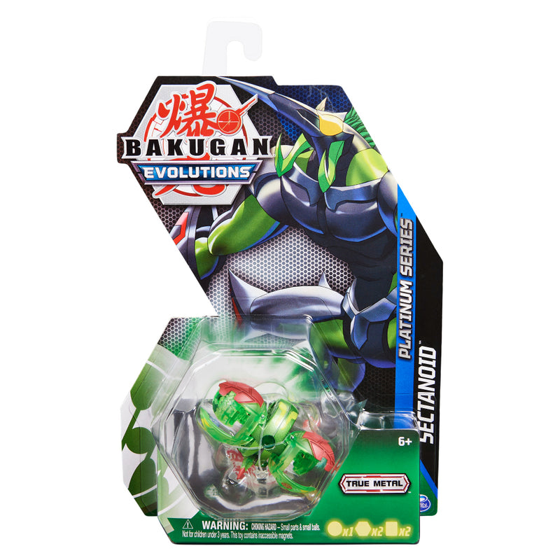 Bakugan Evolutions Diecast Platinum Series Sectanoid Green_001