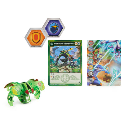 Bakugan Evolutions Diecast Platinum Series Sectanoid Green_002