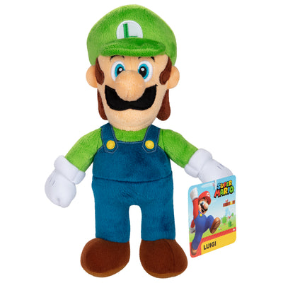 Peluche 9" Luigi Nintendo Super Mario_001