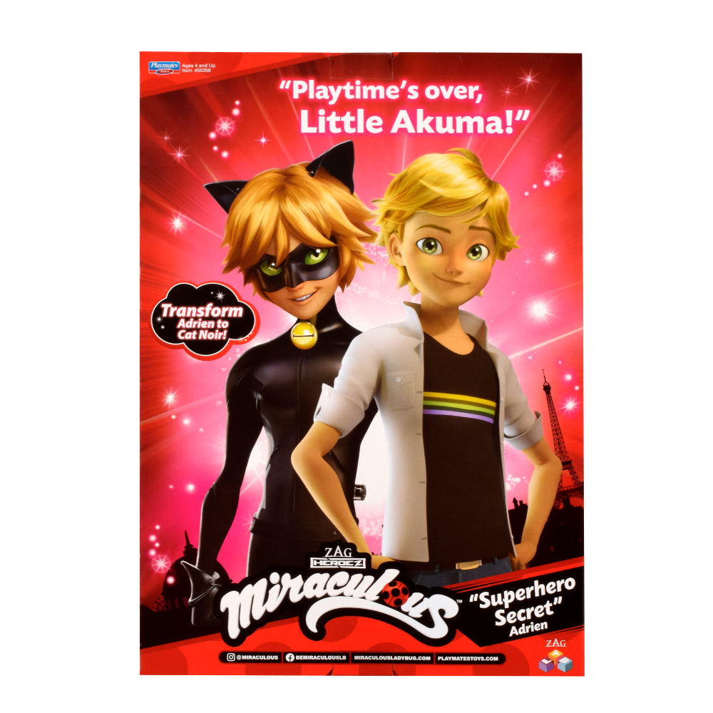 Miraculous Figura Adrien Super Héroe Secreto - Toysmart – Toysmart Colombia