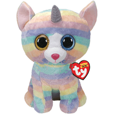 Large Peluche Heather Cat With Horn_001