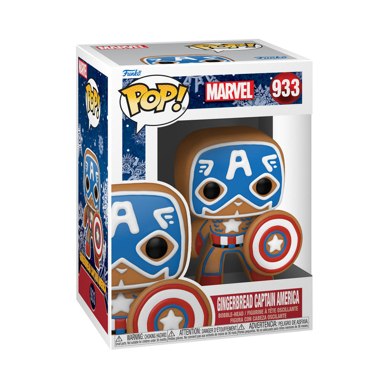 Funko Pop Marvel: Holiday- Captain America_002