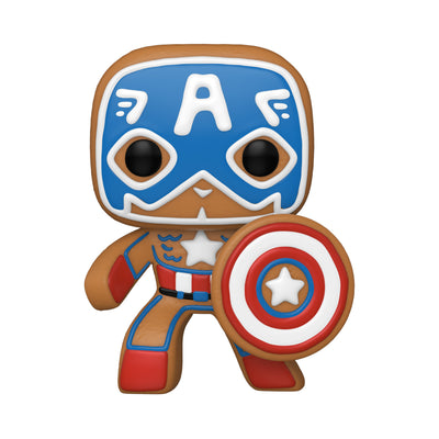 Funko Pop Marvel: Holiday- Captain America_001