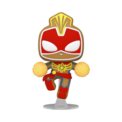 Funko Pop Marvel: Holiday- Captain Marvel_001