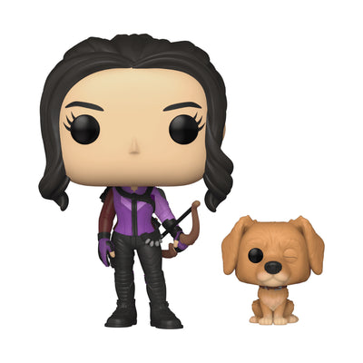 Funko Pop Kate Bishop Con Lucky The Pizza Dog Hawkeye _001