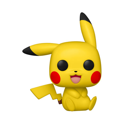 Funko Pop! Games: Pikachu Sentado S7 Pokémon_001