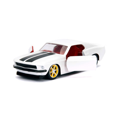 Jada Vehículo Die Cast Esc 1:32 Ff Ford Mustang 1969 Mk1_009