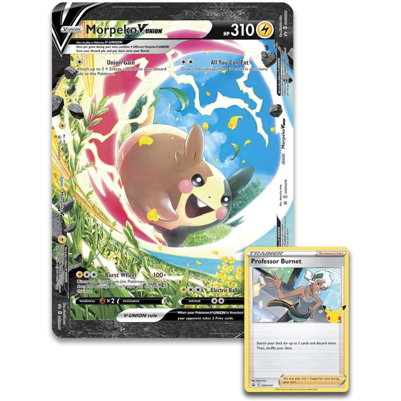 Pokemon Juego de Cartas Morpeko V Union Coleccionables Inglés _004
