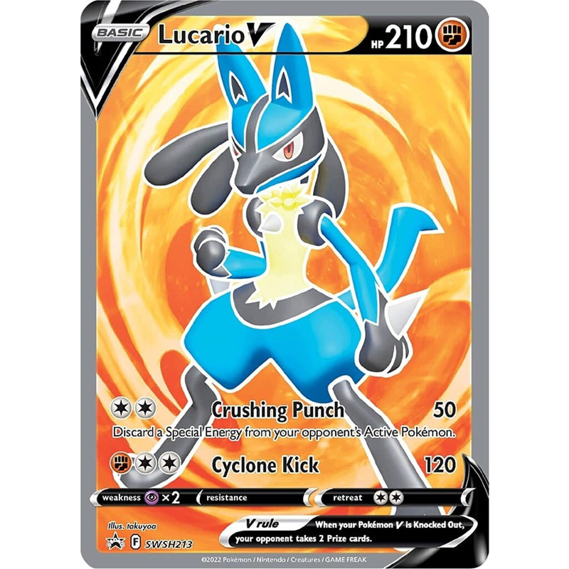 Pokemon Juego de Cartas Lucario Vstar Coleccionables Inglés _002