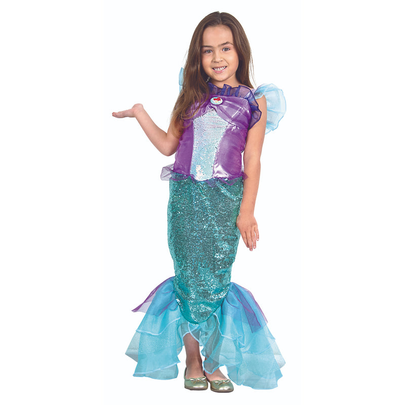 Disfraz Disney La Sirenita - Talla 8_001