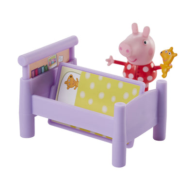 Peppa Pig Set Little Rooms Hora De Dormir Con Peppa_001