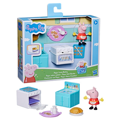 Peppa Pig Set Little Rooms Cocinando Con Peppa_002