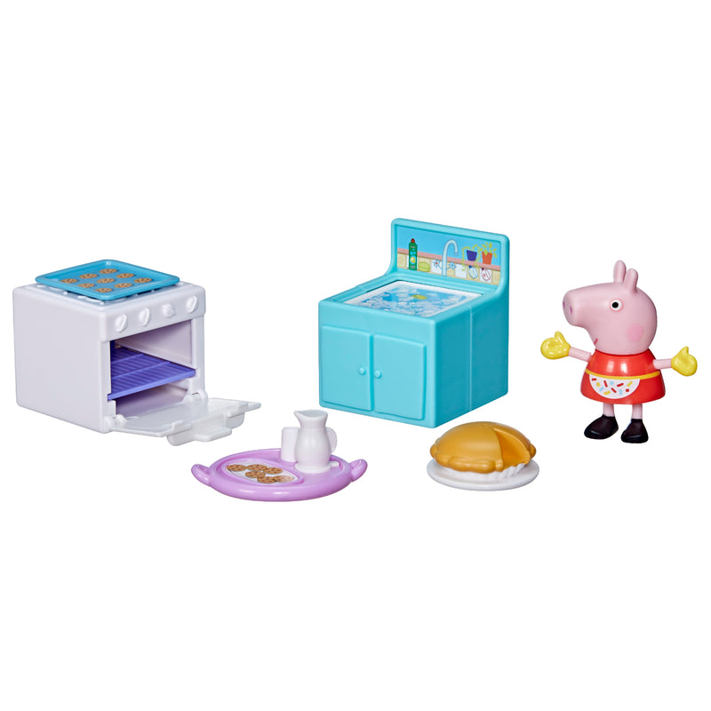 Peppa Pig Set Little Rooms Cocinando Con Peppa_001