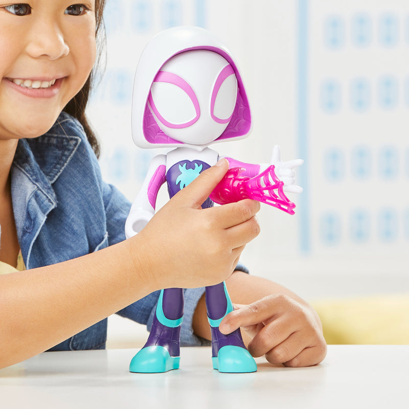 Spidey And His Amazing Friends Figura Gigante De Ghost-Spider_005