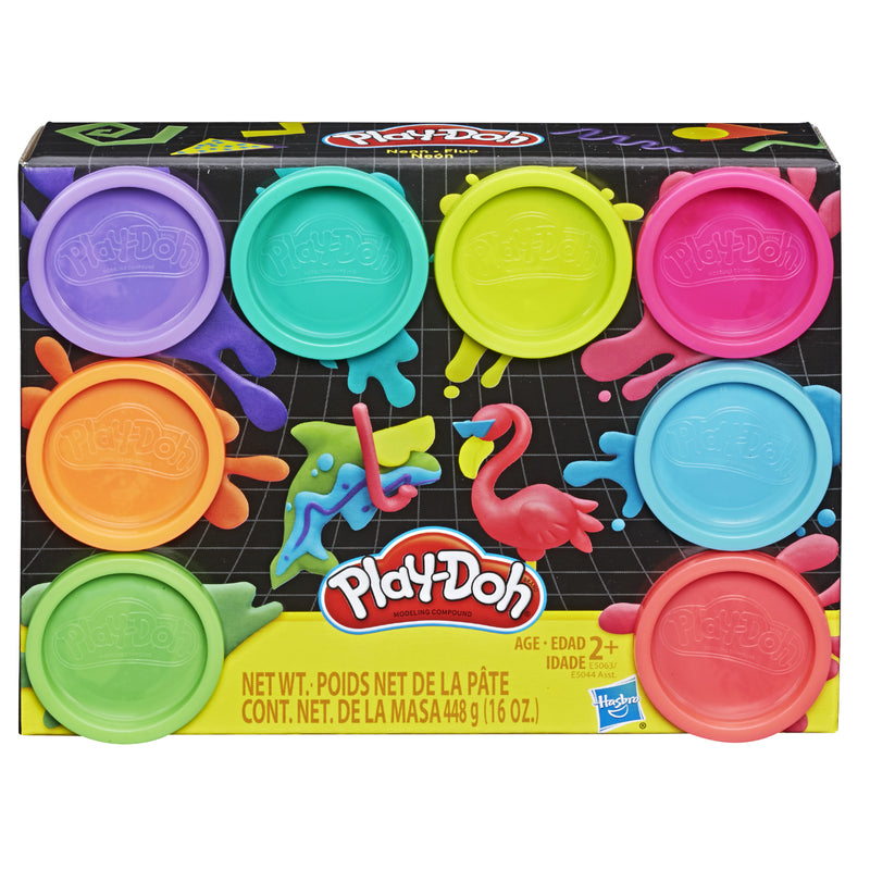 Play-Doh Empaque X8 Neón (2 Oz)_002