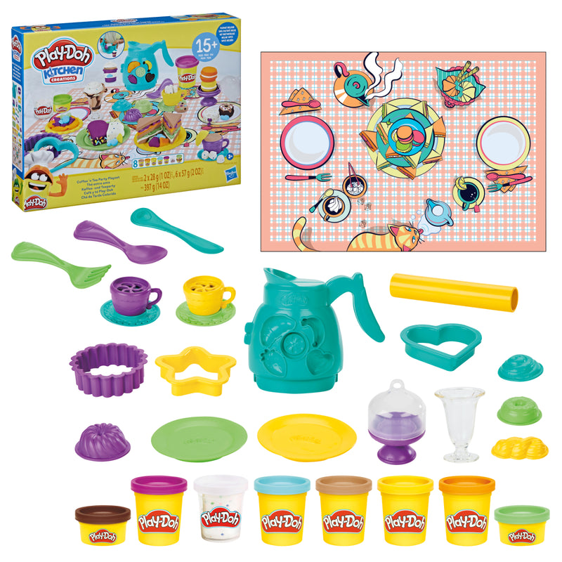 Play-Doh Kitchen Creations Sets Café Y Té_001