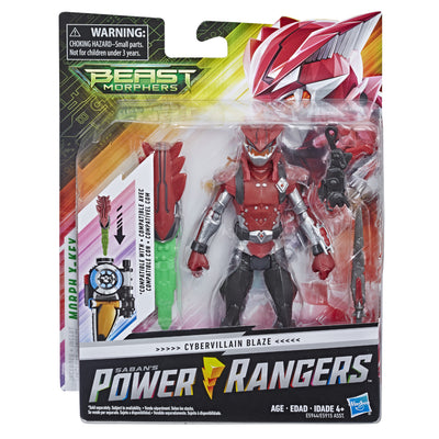 Power Rangers Figura- Cybervillain Blaze_007