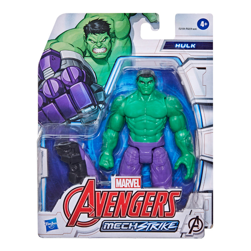 Avengers Mech Strike Figura Hulk Con Accesorio _003