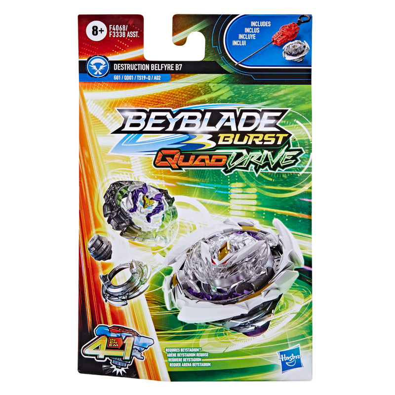 Bey Blade Quaddrive Starter Pack Destruction Belfyre B7_003