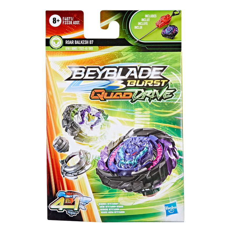 Bey Blade Quaddrive Starter Pack Roar Balkesh B7_003