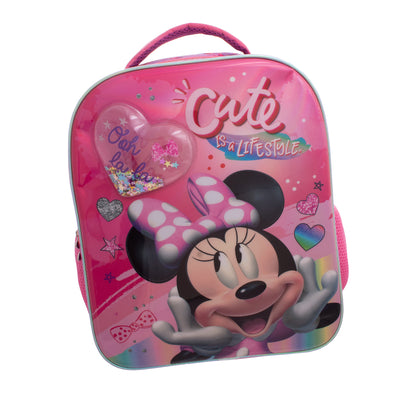 Back Pack/Morral 3D Metalico Kinder Disney Minnie_001