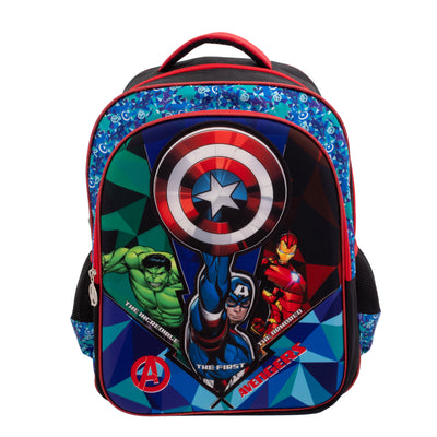 Back Pack /Morral 3D Eva Primaria Marvel Avengers Clasico _001