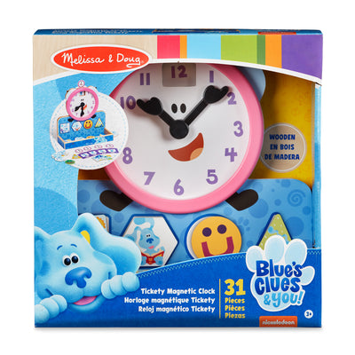 Melissa & Doug Blues Clues Reloj Magnético Tickety Tock