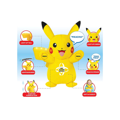 Pokemon Peluche Interactivo Pikachu