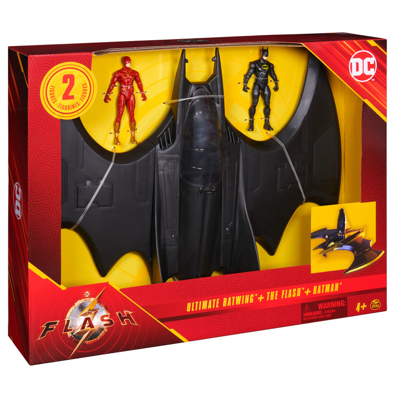 Flash Veh. Batwing Flash + Batman Fig. 4"_001