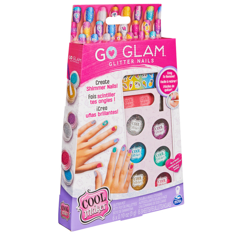 Go Glam Set Diseño Uñas Brillantes_001