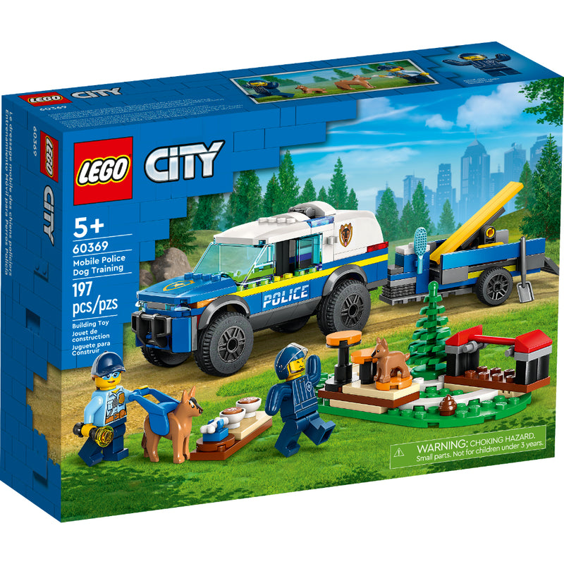 Lego® City Entrenamiento Móvil Para Perros Policía_001