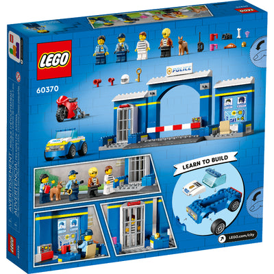 Lego® City Persecución En La Comisaría De Policía_003