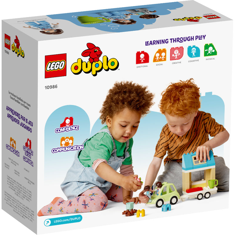Lego® Duplo Town Casa Familiar Con Ruedas_003