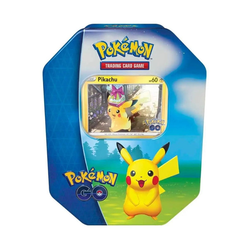 Pokémon  Pikachu-Tcg Pokemon Go Tin Spa